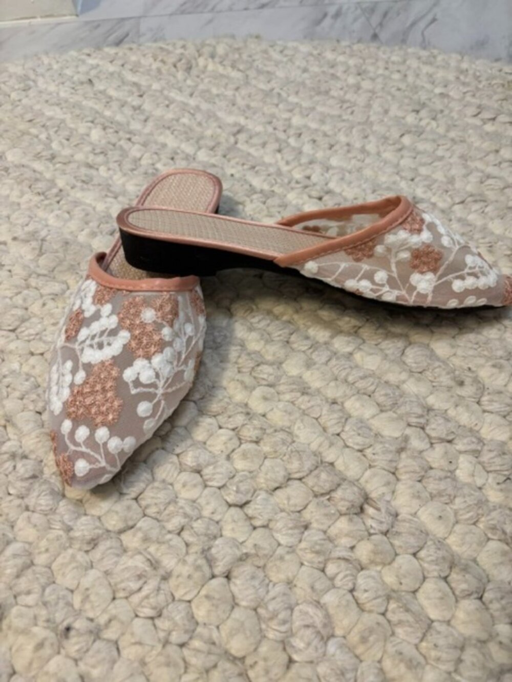Spanish Mesh slip ons